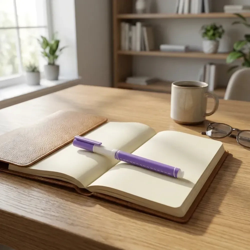 Fine point gel pen - office