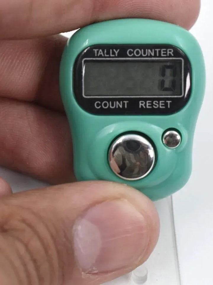 Finger-Mounted Tally Counter