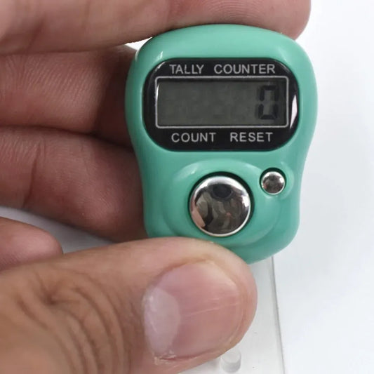 Finger-mounted tally counter - hardware