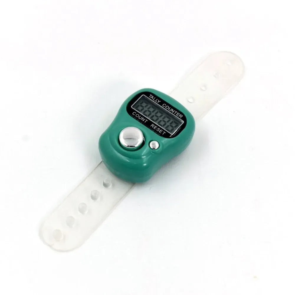 Finger-mounted tally counter