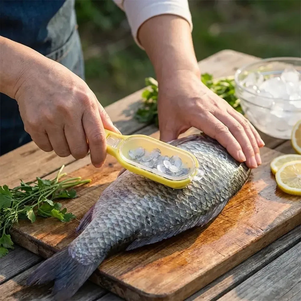 Fish scale scraper tool - home & kitchen