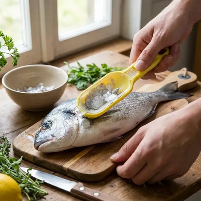 Fish scale scraper tool - home & kitchen