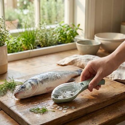 Fish scale scraper tool - home & kitchen