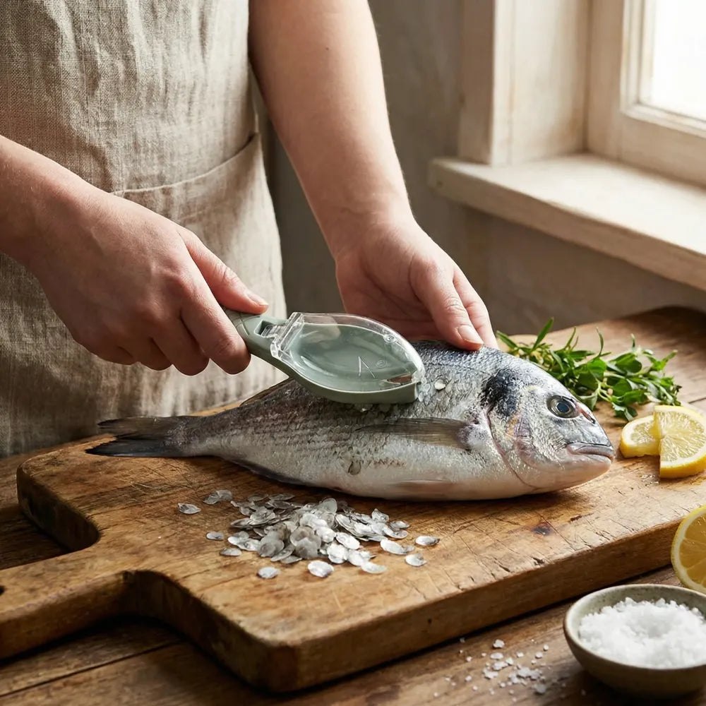 Fish scale scraper tool - home & kitchen