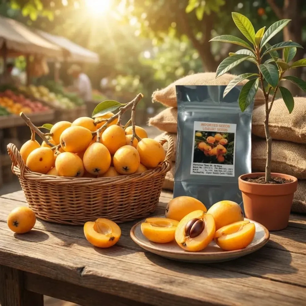 Five-star loquat seeds – pack of 1