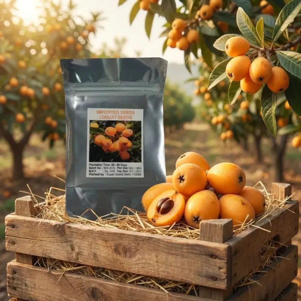 Five-star loquat seeds – pack of 1