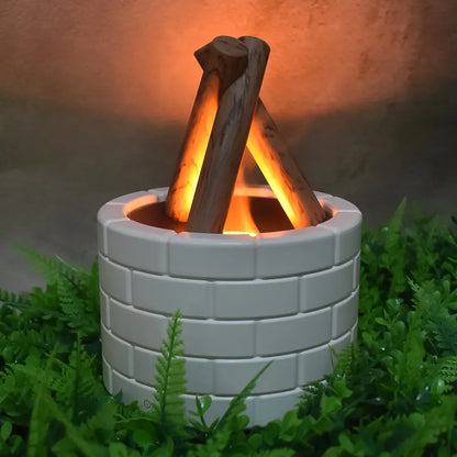 Flame effect oil diffuser - office