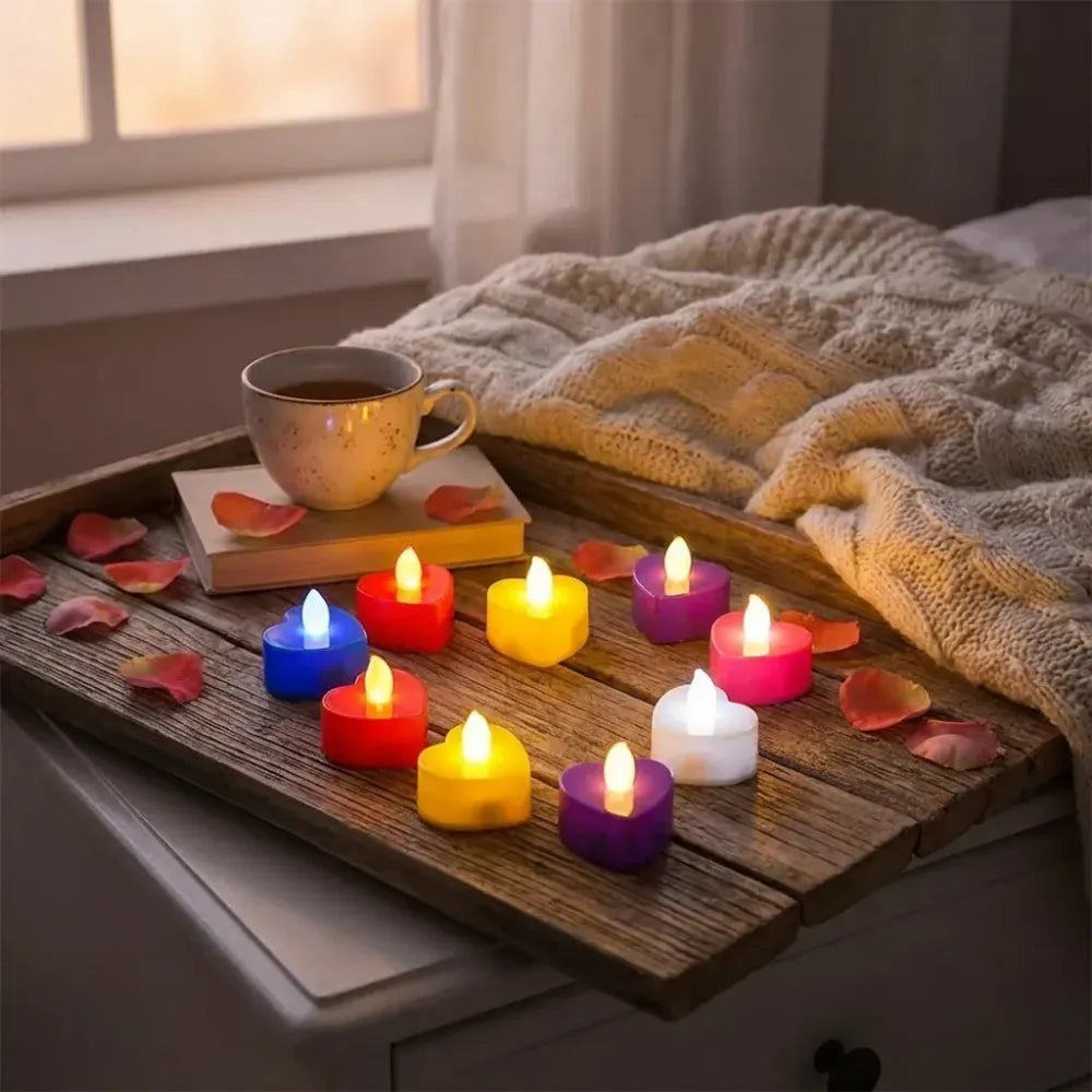 Flameless led tea light pack - home improvement