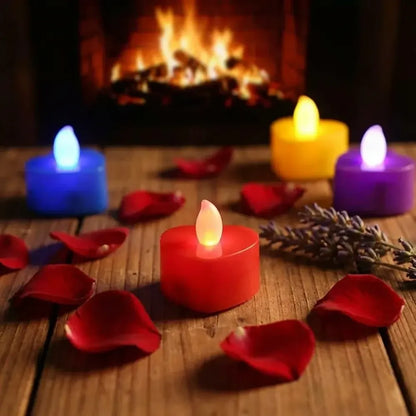 Flameless led tea light pack - home improvement