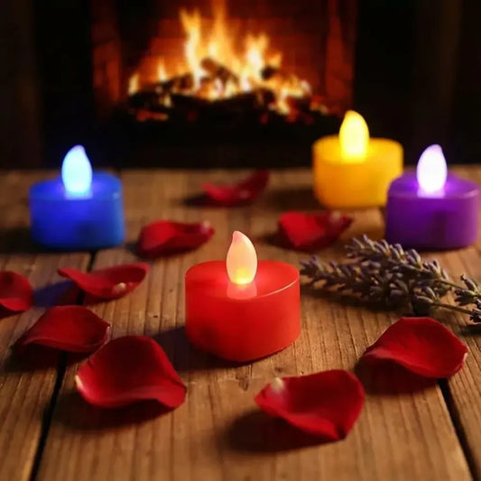 Flameless led tea light pack - home improvement