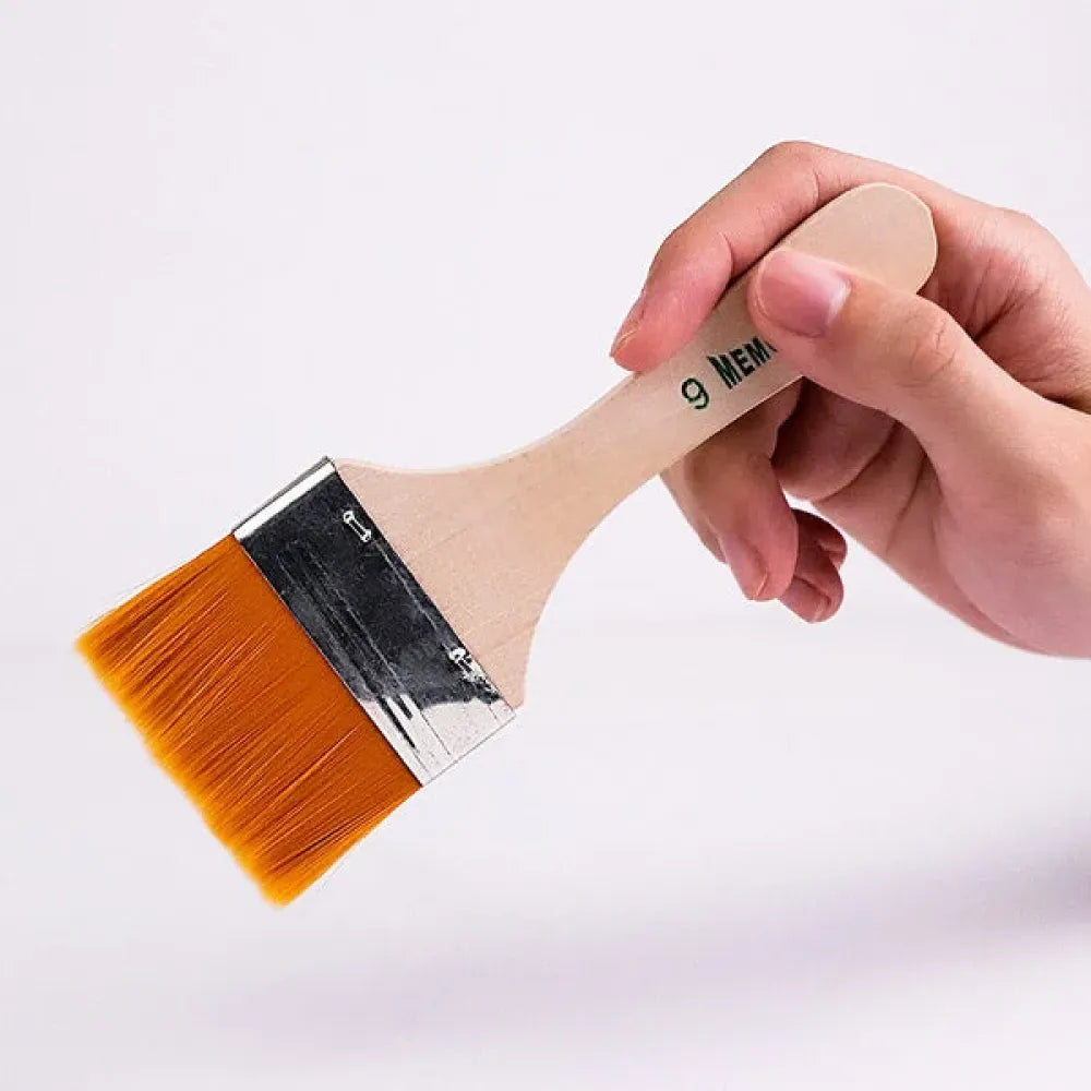 Flat painting brush set - hardware