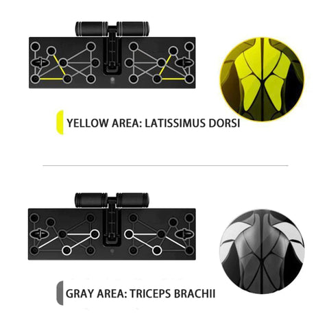 Ultimate push-up training board