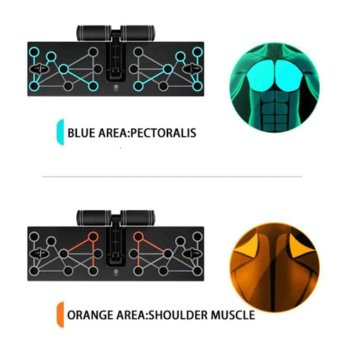 Ultimate push-up training board