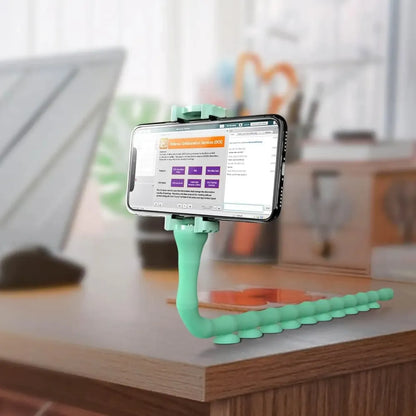 Flexible caterpillar phone holder - potential heroes