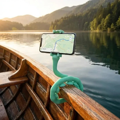 Flexible caterpillar phone holder - potential heroes