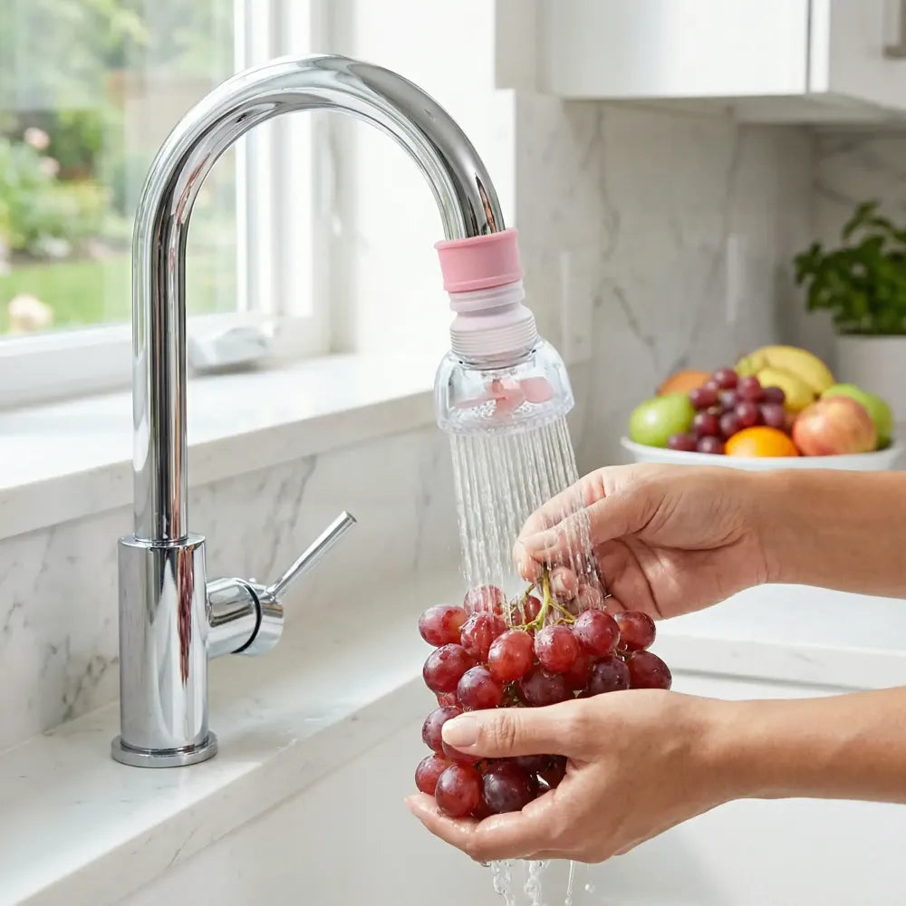 Flexible plastic faucet extender (1 pc) - home & kitchen