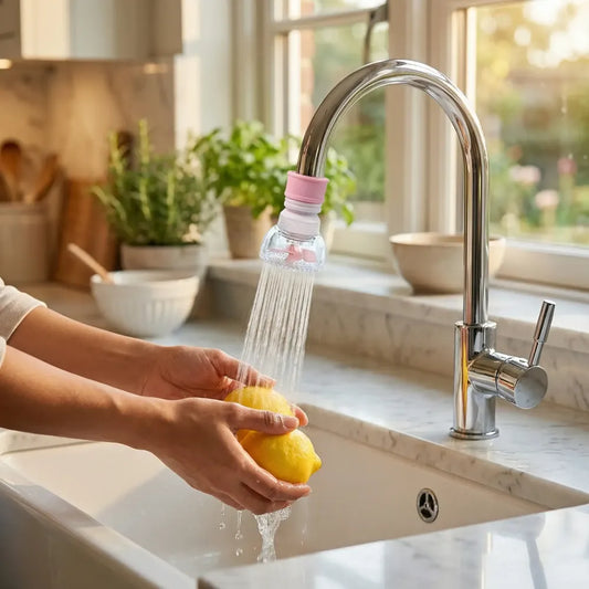 Flexible plastic faucet extender (1 pc) - home & kitchen