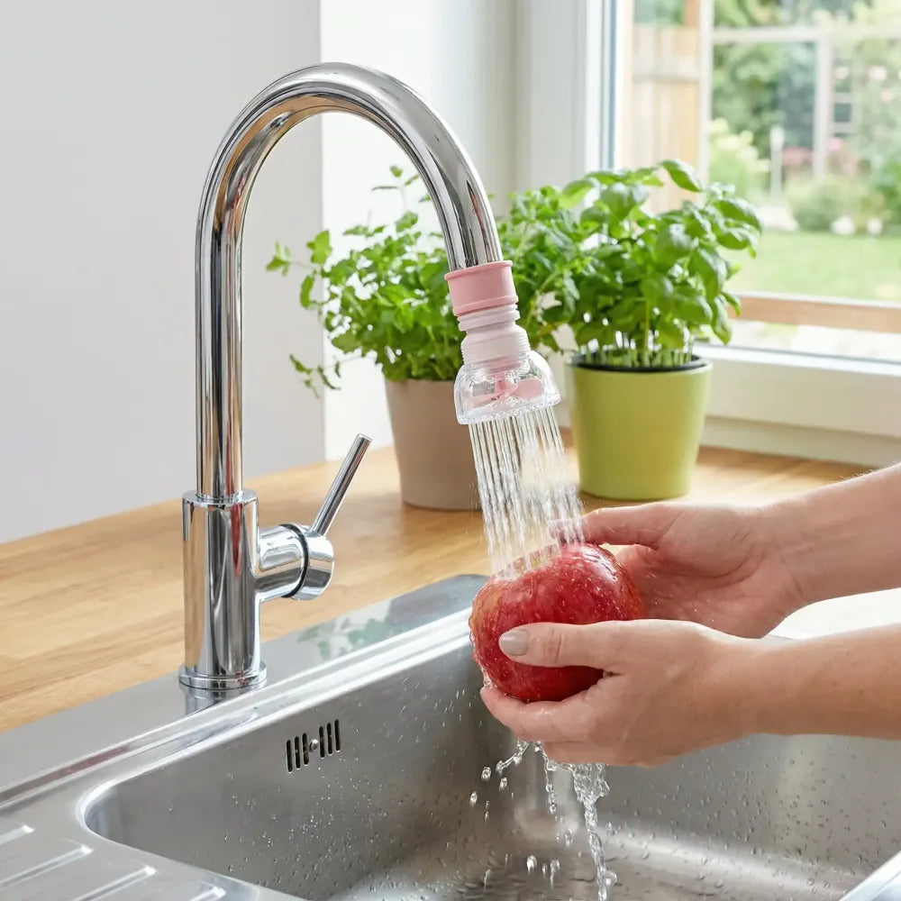 Flexible plastic faucet extender (1 pc) - home & kitchen