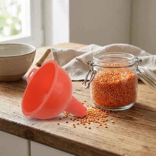 Flexible silicone kitchen funnel - home improvement