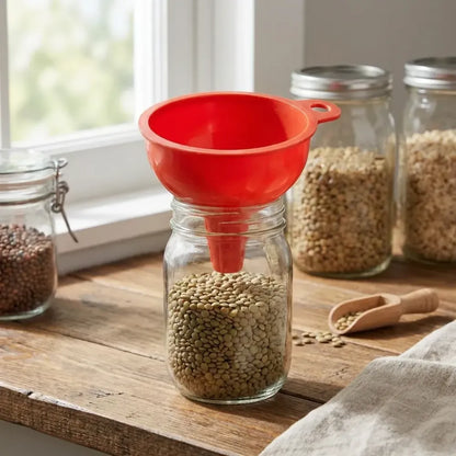 Flexible silicone kitchen funnel - home improvement