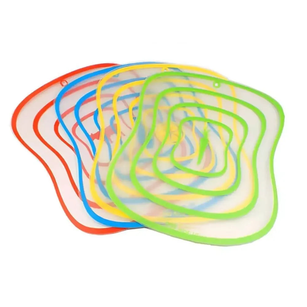 Flexible transparent cutting board