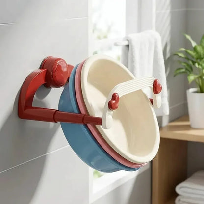 Floating suction cup hook - kitchen tool