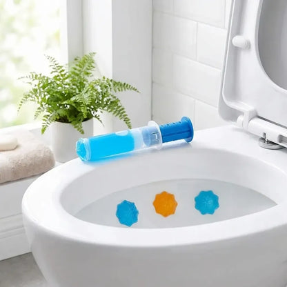 Flower gel toilet freshener - home essentials