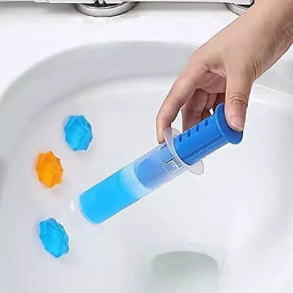 Flower gel toilet freshener - home essentials