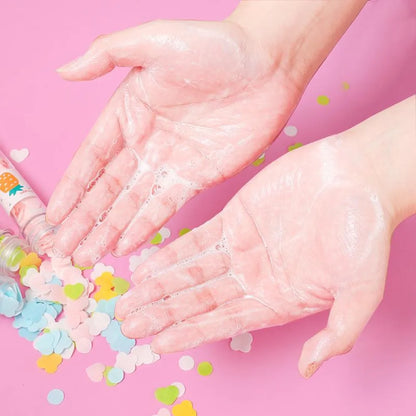 Flower-shaped paper soap strips - home improvement