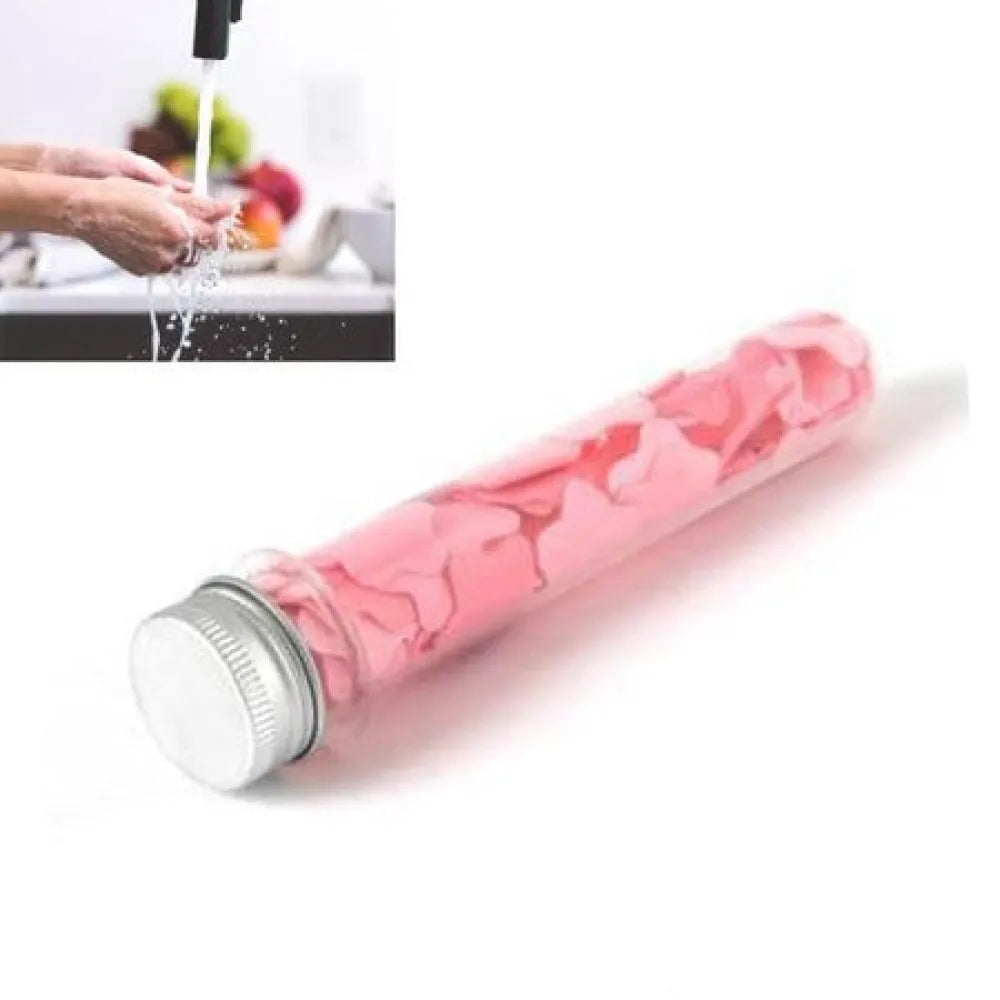 Flower-shaped paper soap strips - home improvement