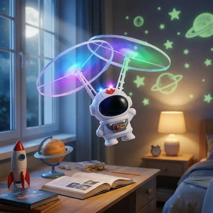 Flying spaceman toy