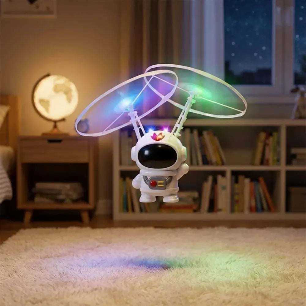 Flying spaceman toy