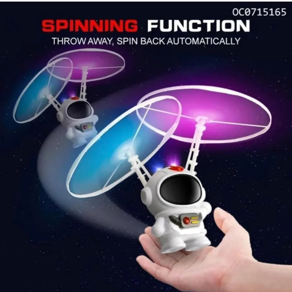 Flying spaceman toy