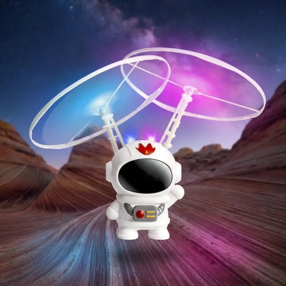 Flying spaceman toy