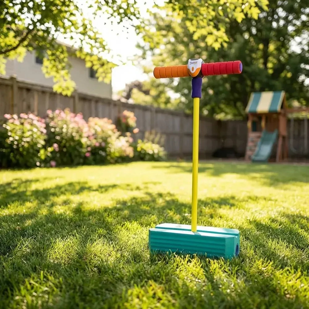 Foam pogo jumper – safe bouncy stick toy