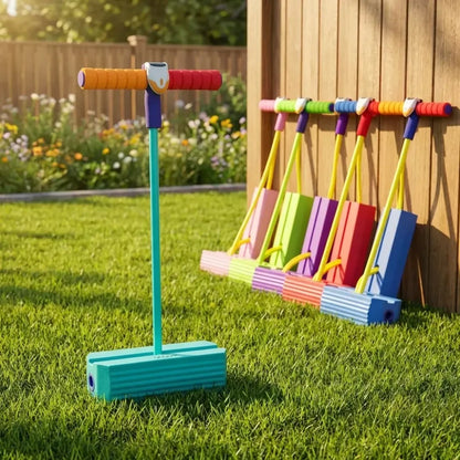 Foam pogo jumper – safe bouncy stick toy