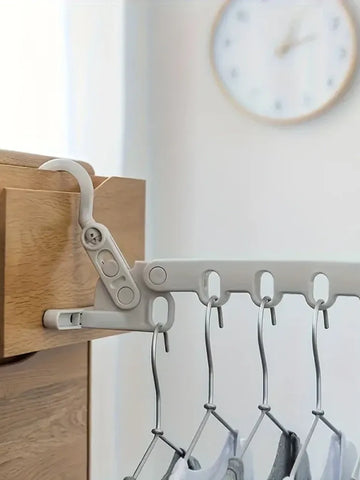 Foldable 5-Hole Clothes Hanger