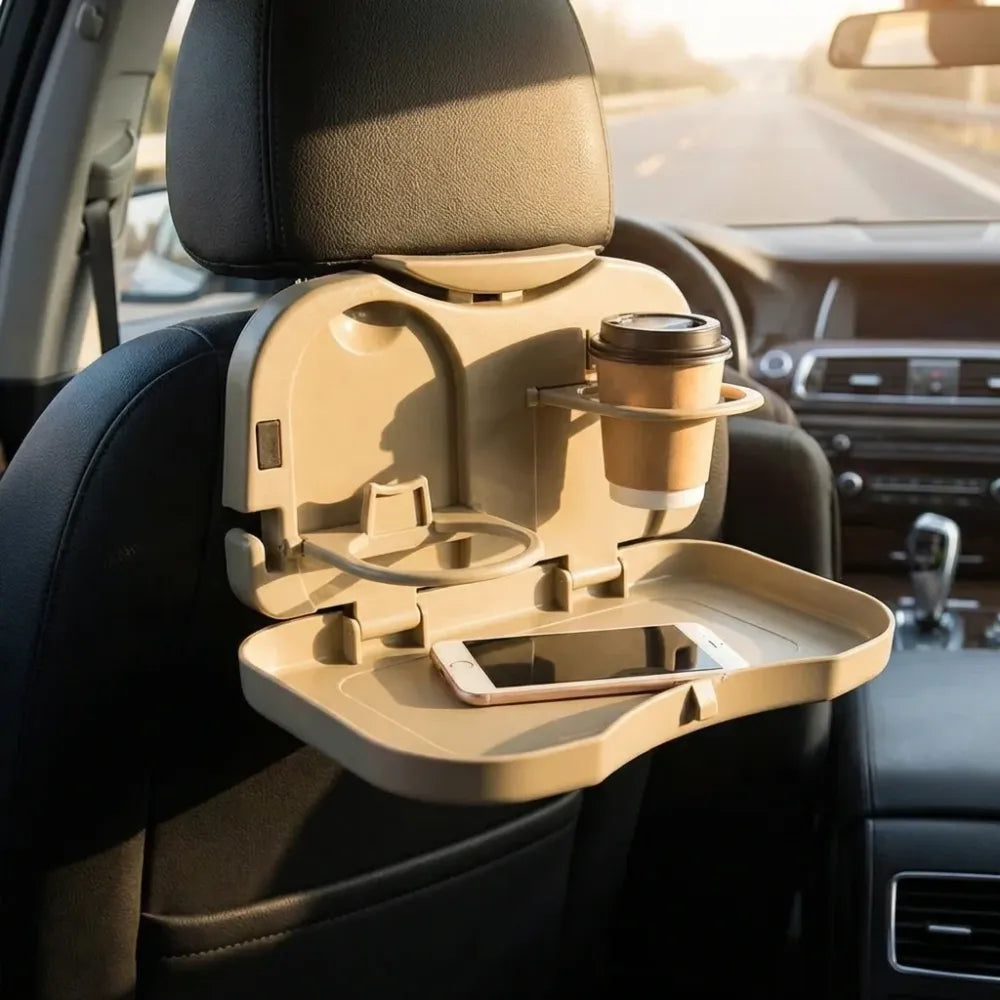 Foldable car food tray - car and bike accessories