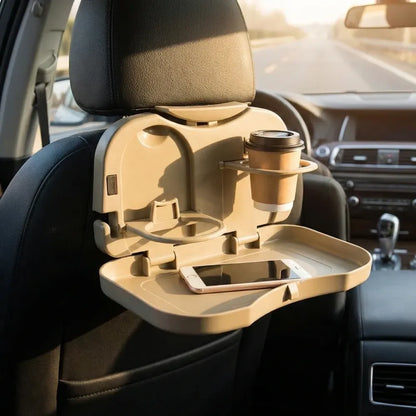 Foldable car food tray - car and bike accessories