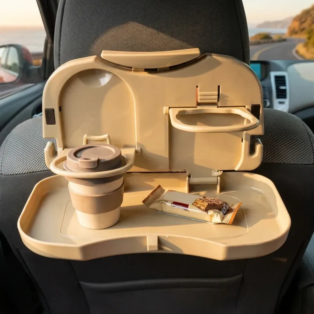 Foldable car food tray - car and bike accessories