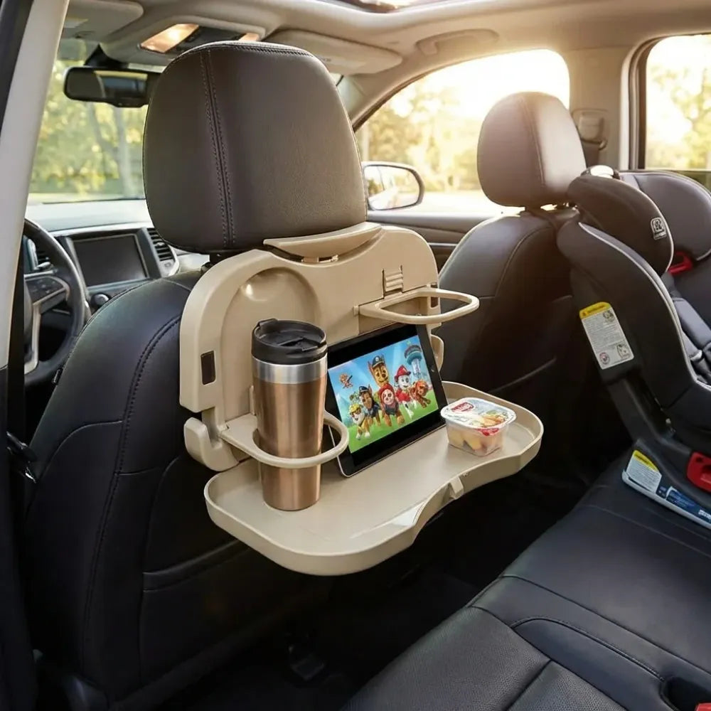 Foldable car food tray - car and bike accessories