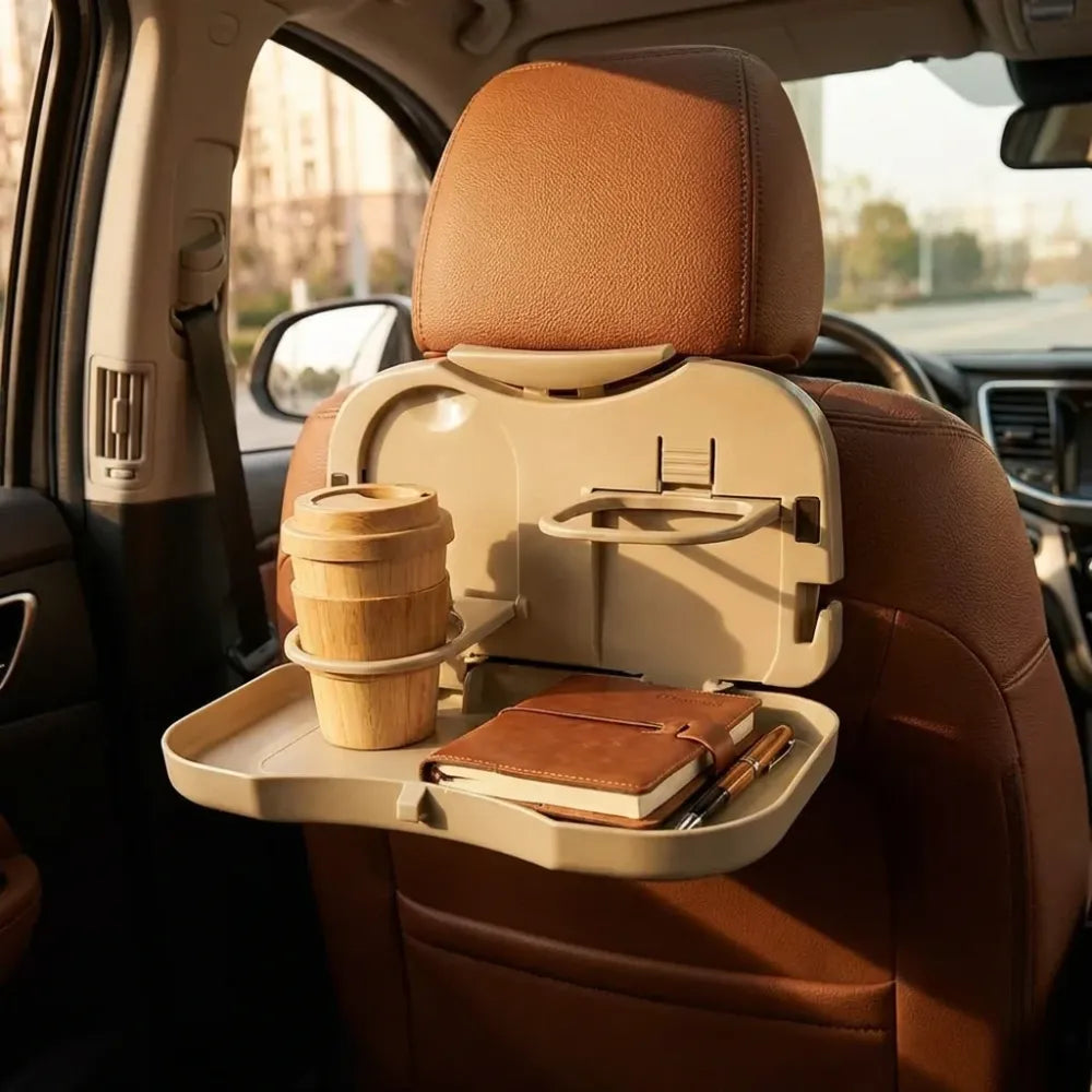 Foldable car food tray - car and bike accessories