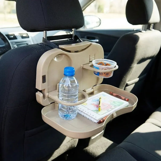 Foldable car food tray - car and bike accessories