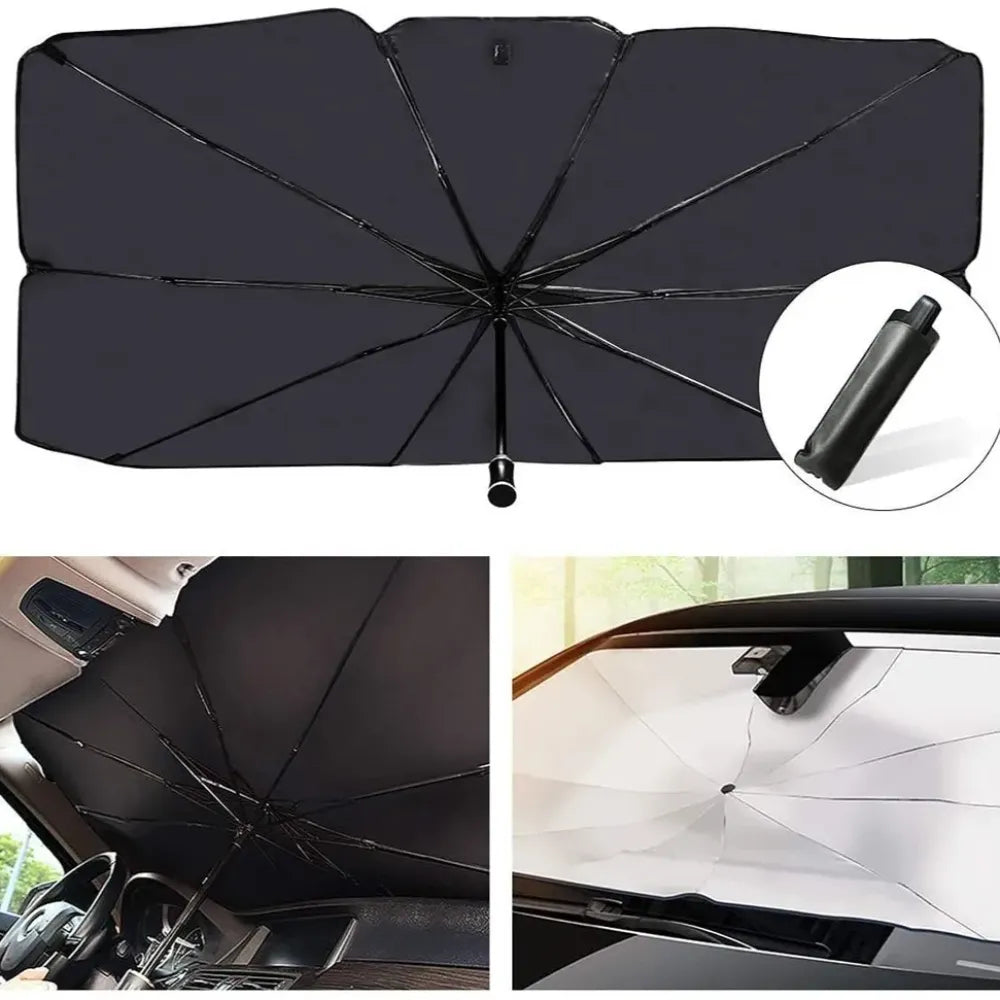 Foldable Car Sunshield Umbrella - Automotive