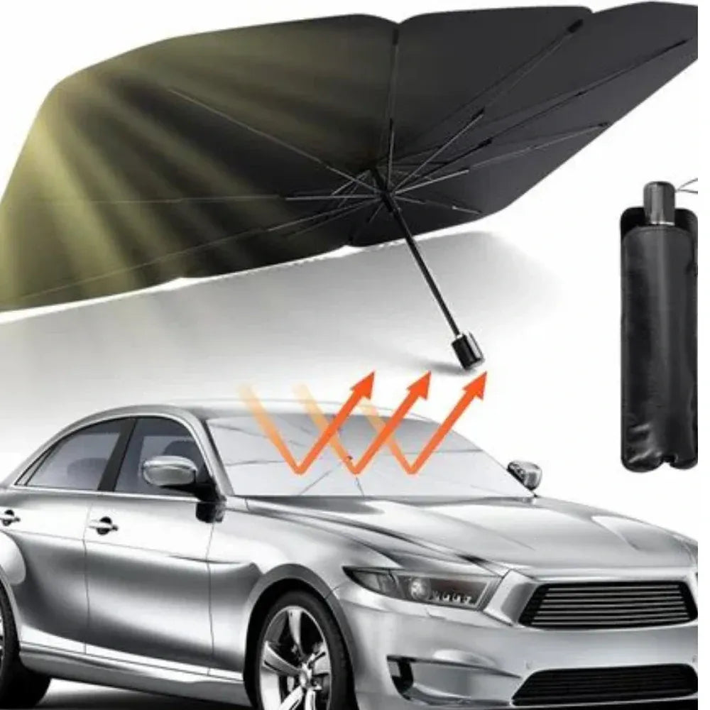 Foldable Car Sunshield Umbrella - Automotive