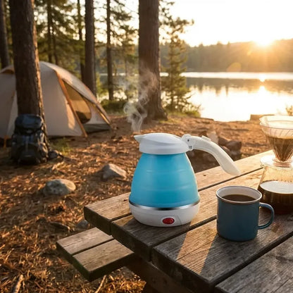 Foldable electric travel kettle - home & kitchen