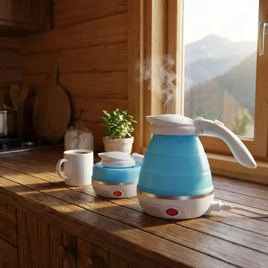 Foldable electric travel kettle - home & kitchen