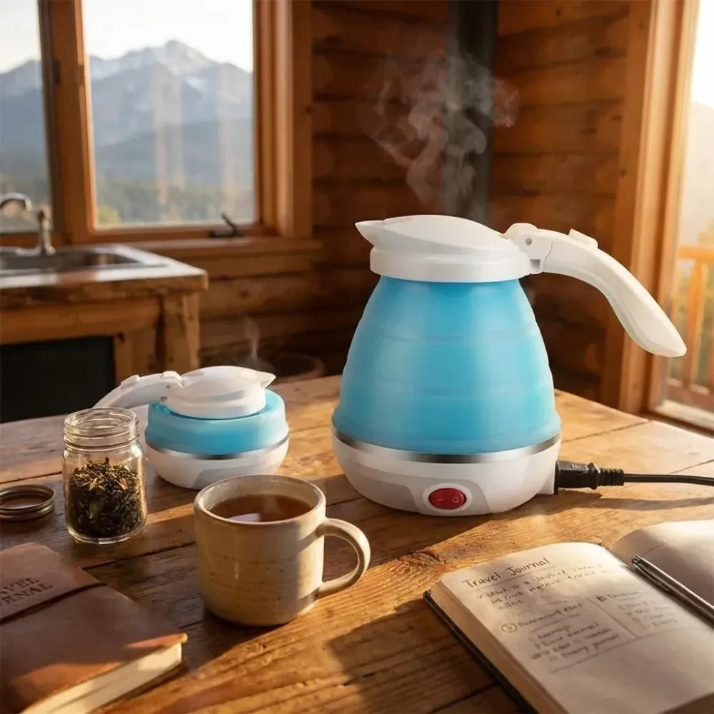 Foldable electric travel kettle - home & kitchen