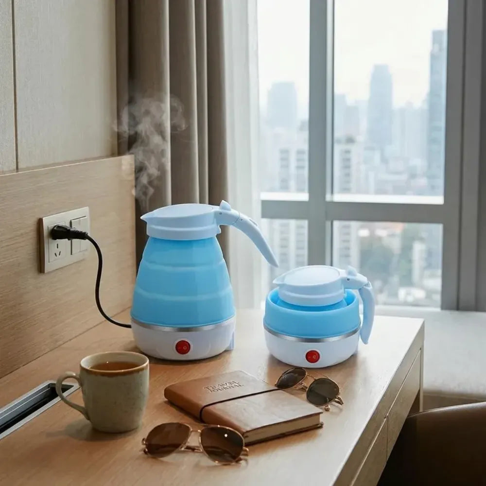 Foldable electric travel kettle - home & kitchen