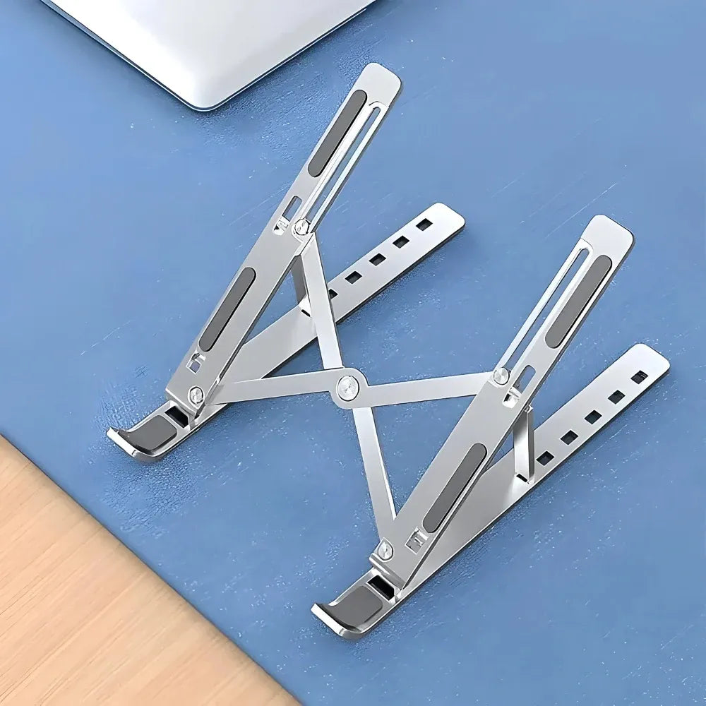 Foldable ergonomic laptop stand - home improvement